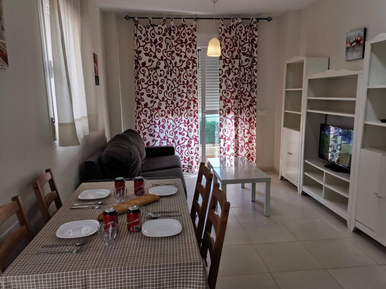 Vera Playa Fantastico: Beachfront Apartment with Pool and Terrace Playas de Vera Exterior photo